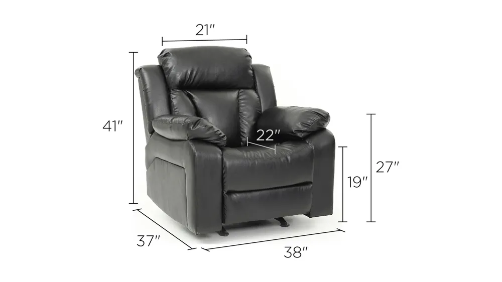 Daria Recliner Dimensions
