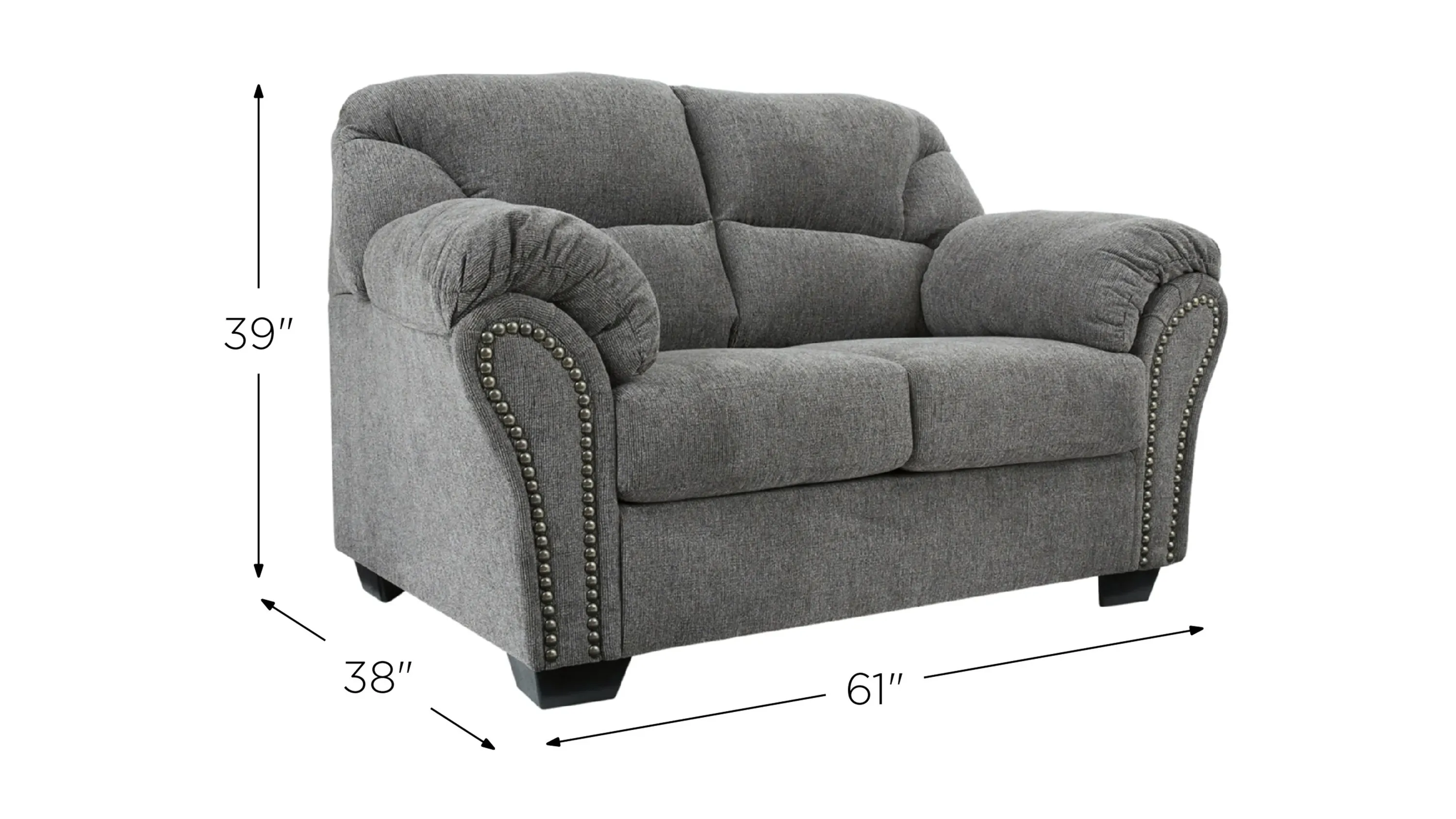 Allmaxx Loveseat | Raymour & Flanigan
