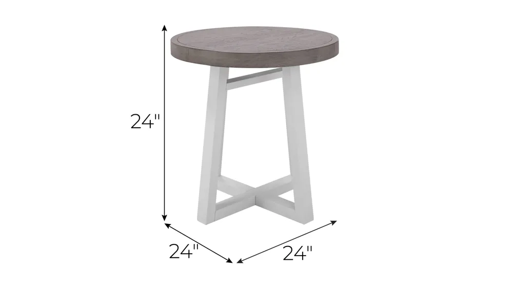 Karina End Table Dimensions