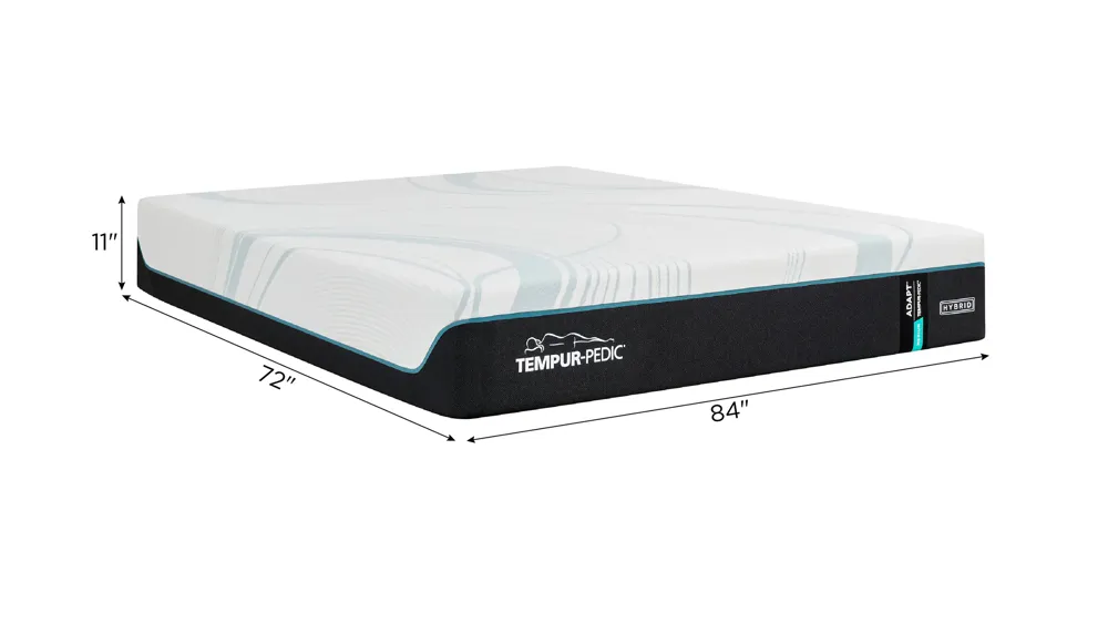 Tempur-Pedic Adapt 2.0 Medium Hybrid Mattress Dimensions