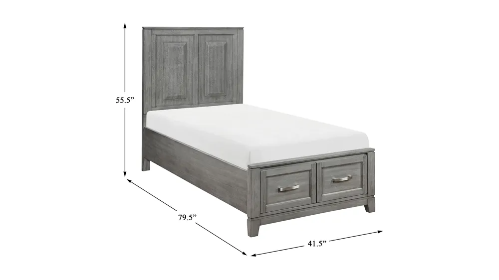 Faustina Platform Storage Bed Dimensions