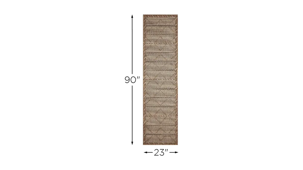 Monterey Delicate Diamond Indoor/Outdoor Rug Dimensions