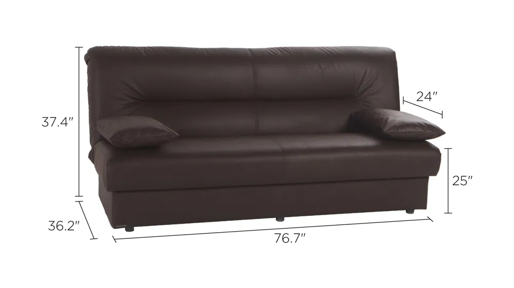 Oliver Sleeper Sofa Dimensions