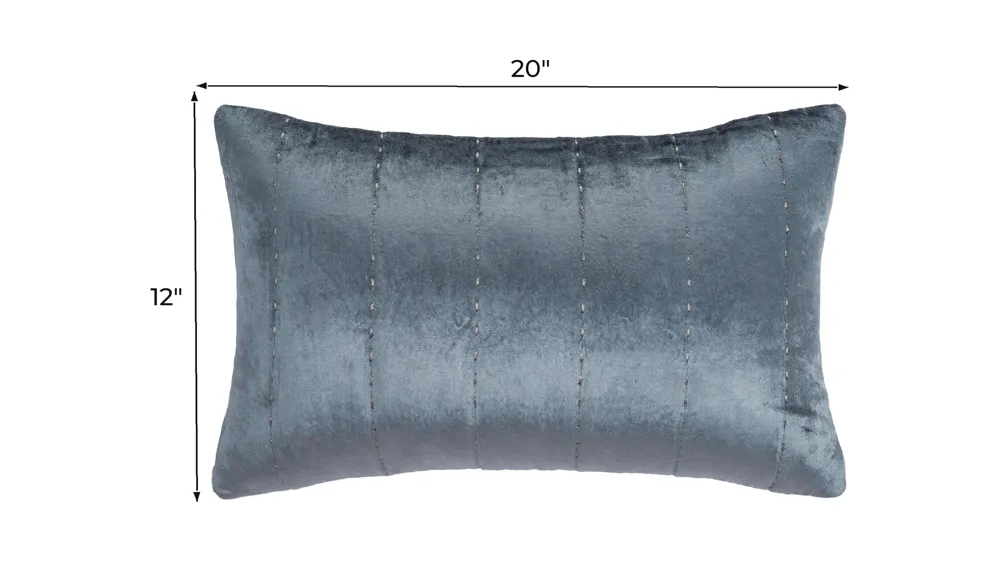 Embellished Gressa Accent Pillow Dimensions