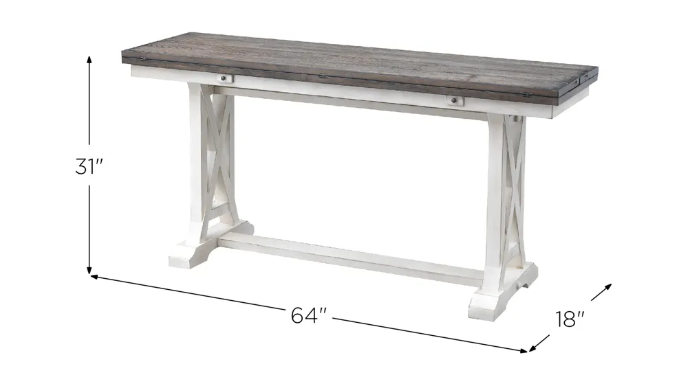 Bar Harbor Console Table Dimensions