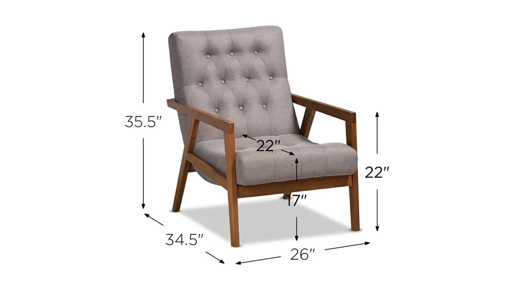 Naeva Armchair Dimensions
