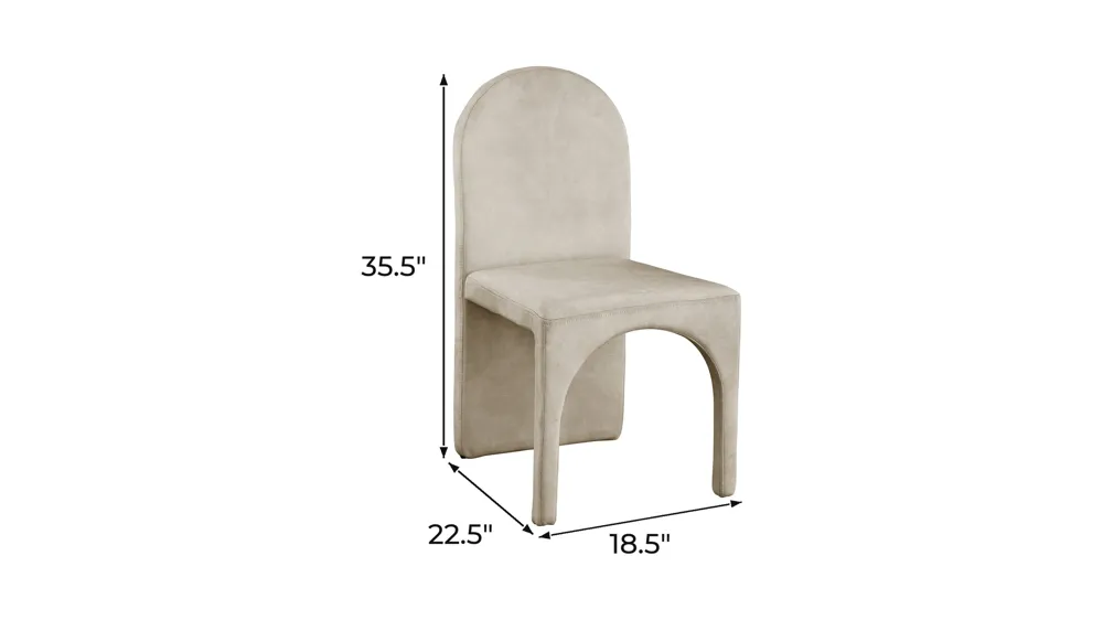 Summer Dining Side Chair - Set of 2 Dimensions