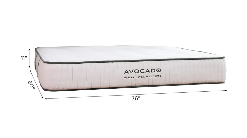 Avocado Vegan Medium Tight Top Mattress Dimensions