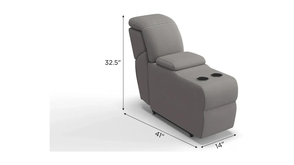 Enbright Microfiber Console Dimensions