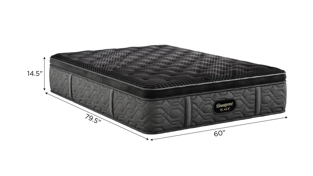 Beautyrest Black Series One Plush Pillow Top Mattress Dimensions