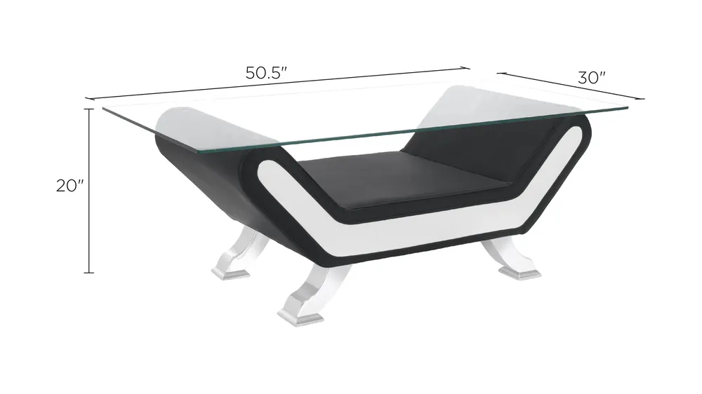Beltran Rectangular Coffee Table Dimensions
