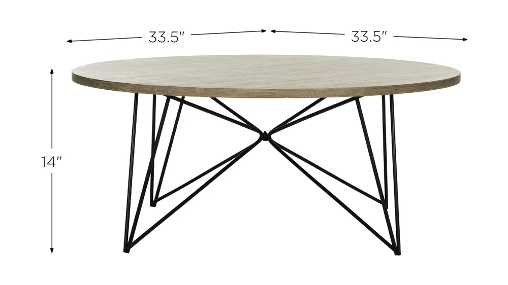 Alec Coffee Table Dimensions