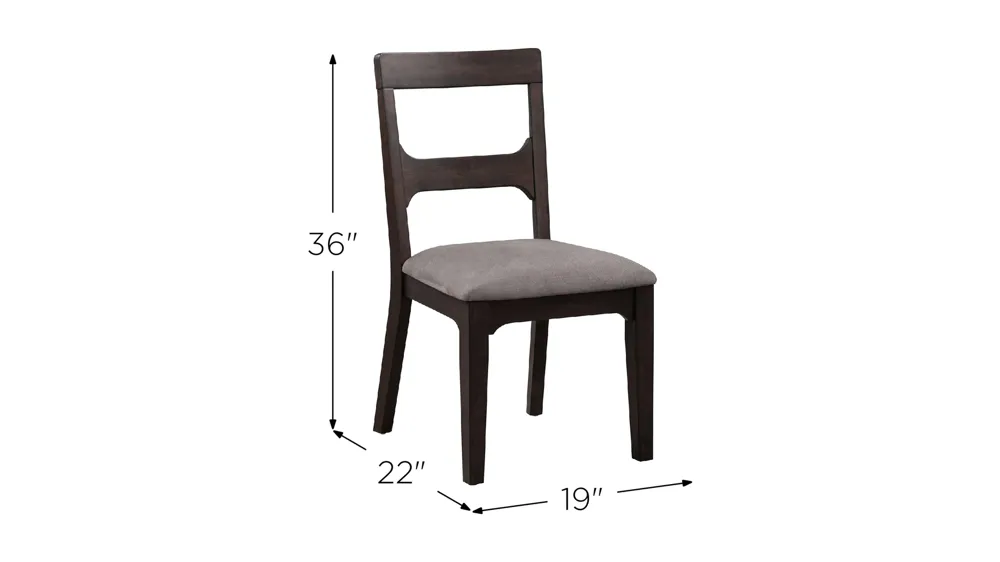 Bryce Chair Dimensions