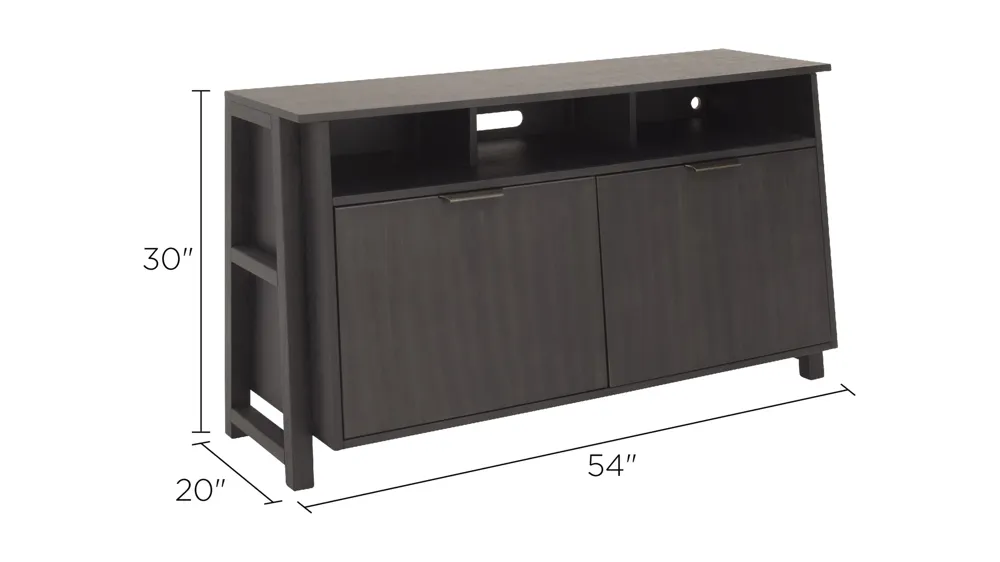 Boyce 54" Entertainment Console Dimensions