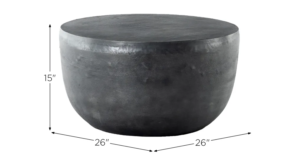 Marlow Basil Outdoor Side Table Dimensions