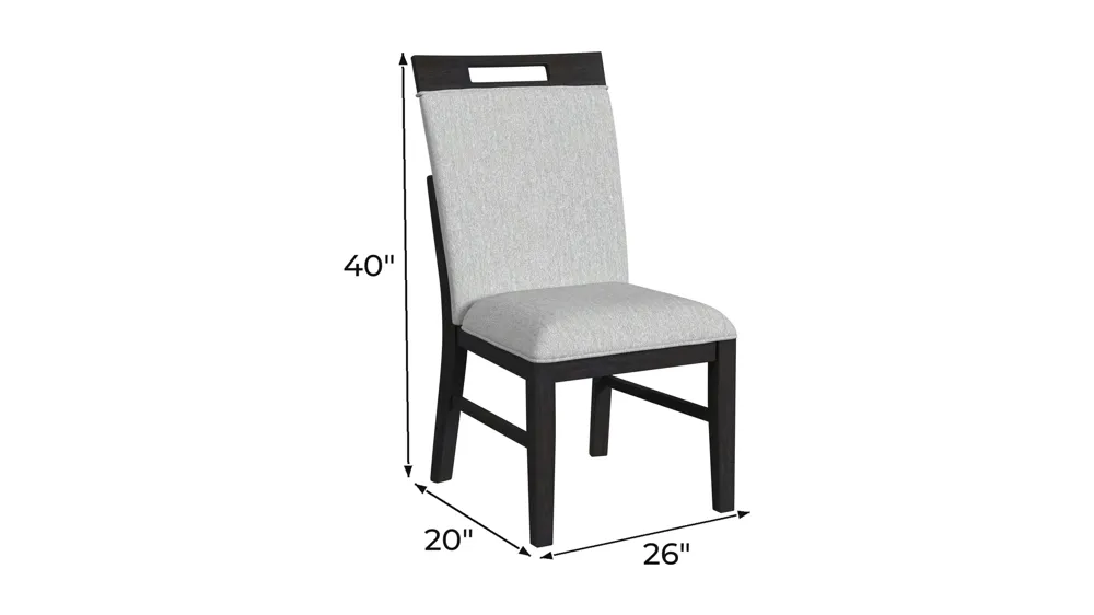 Pinnacle Dining Side Chair - Set of 2 Dimensions