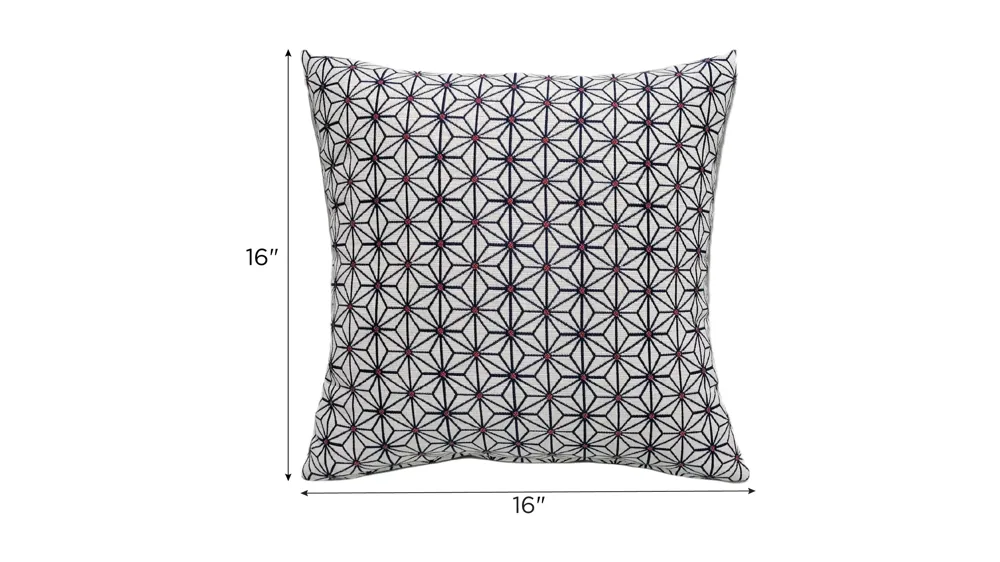 Kimberly Ann Designs Square Pillow - Set of 2 Dimensions