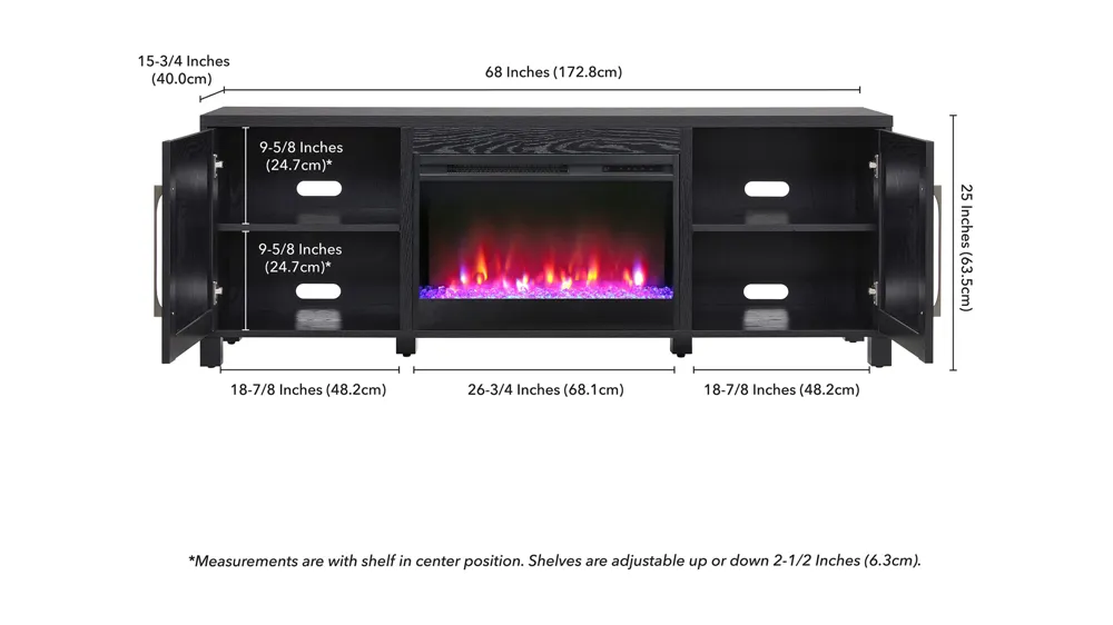 Miller TV Stand Dimensions
