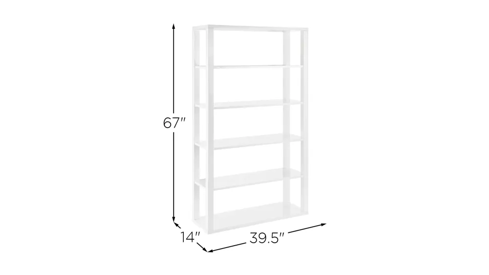 Tresero 40" Shelving Unit Dimensions