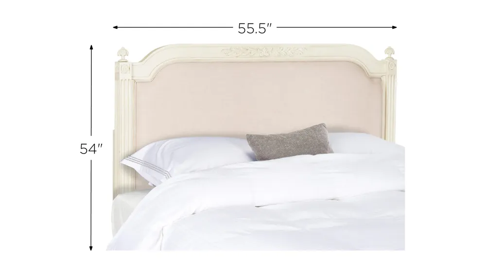 Rustic Wood Upholstered Headboard Dimensions