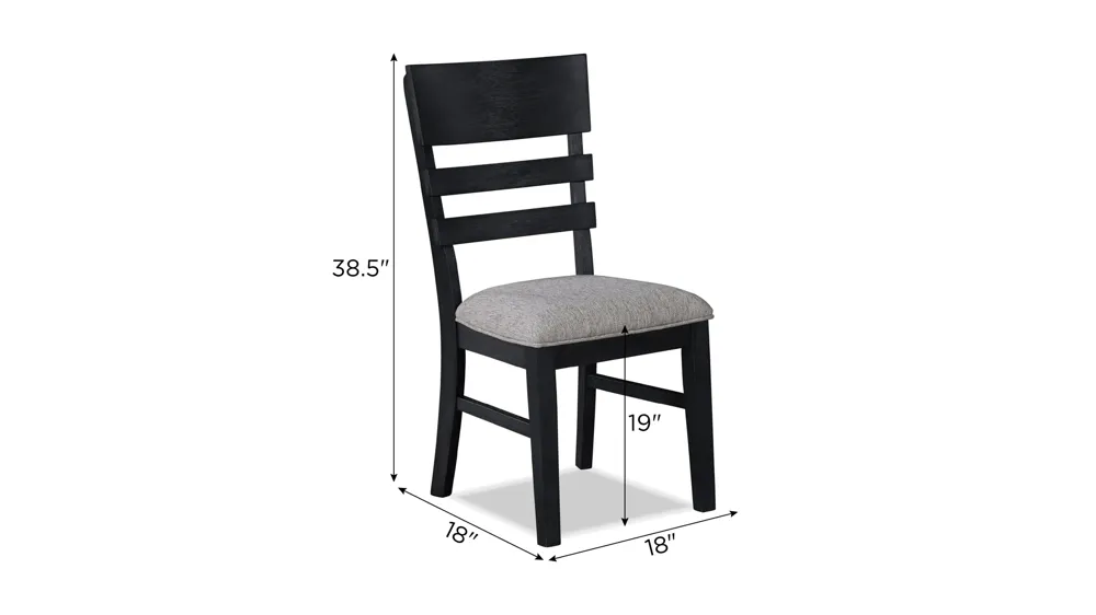 Guthrie Side Chair- Set of 2 Dimensions
