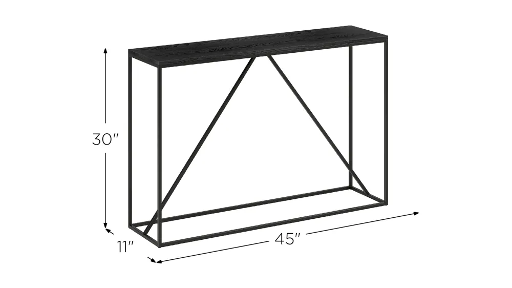 Nia Console Table Dimensions