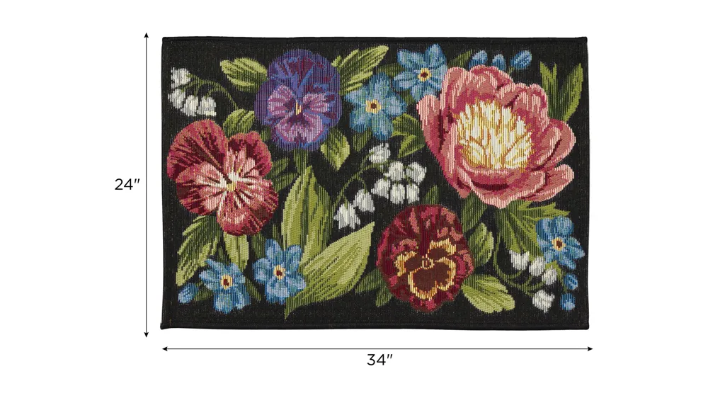 Esencia Secret Garden Indoor/Outdoor Mat Dimensions