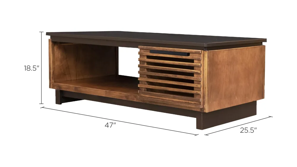 Reah Cocktail Table Dimensions