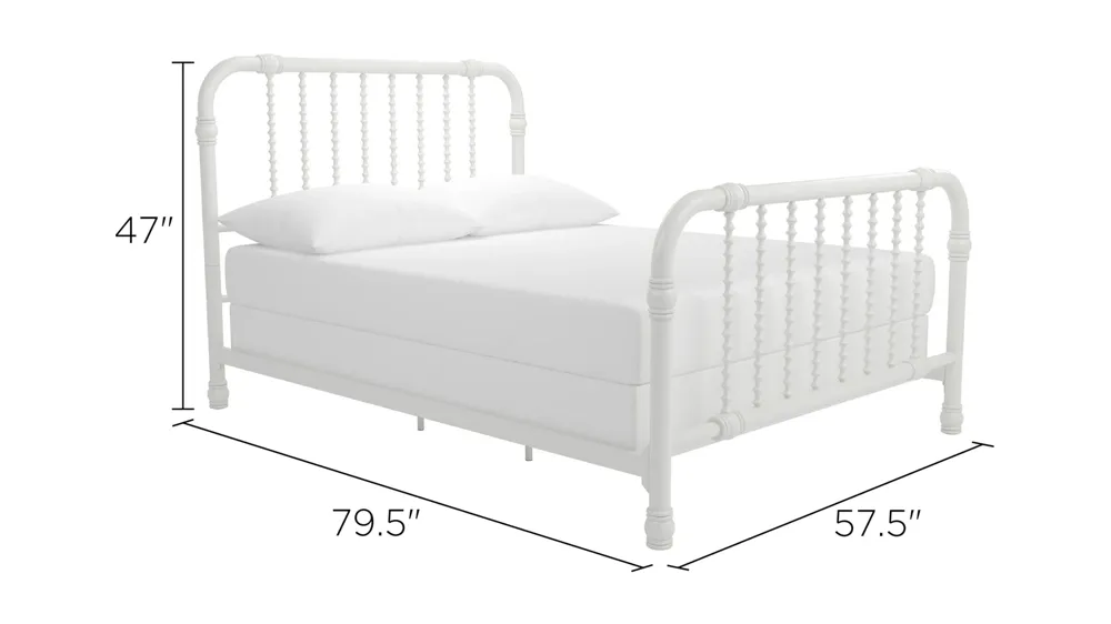 Little Seeds Monarch Hill Wren Metal Bed Dimensions