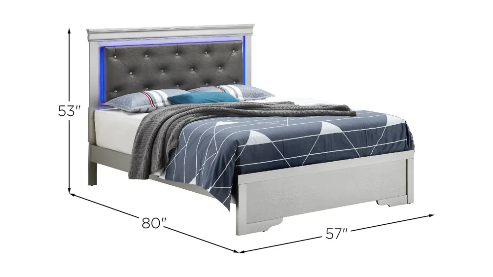 Lorana Full Bed Dimensions