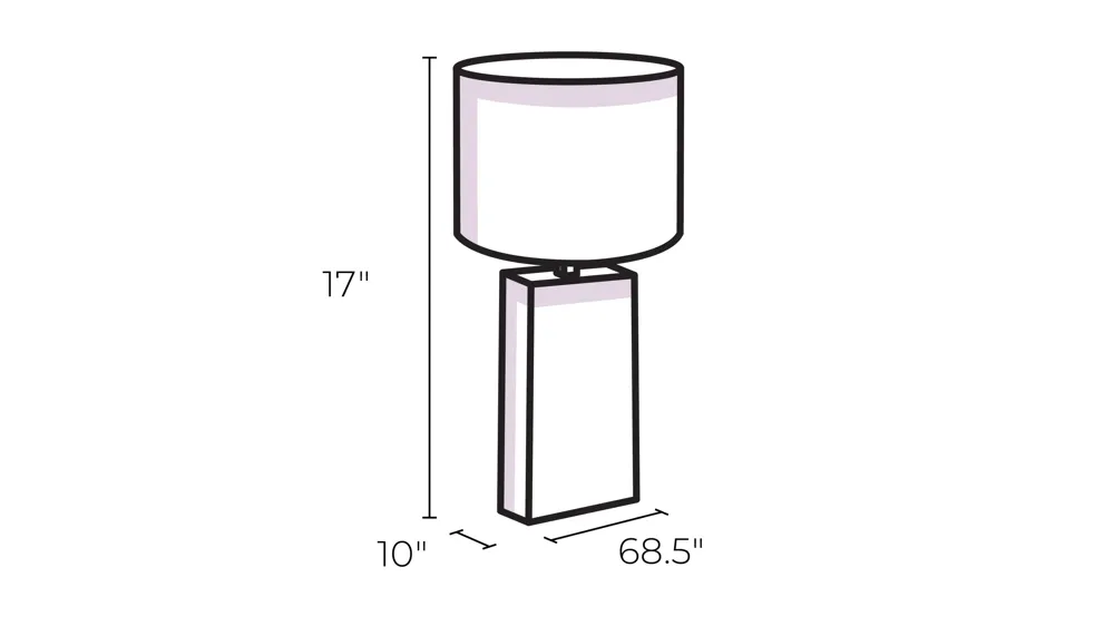 Cyrus Floor Lamp Dimensions