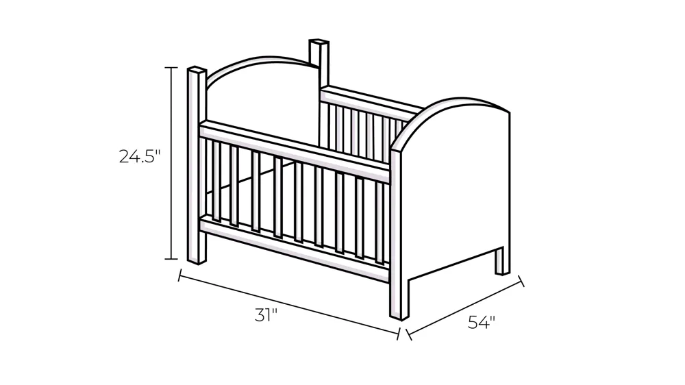 Connelly Toddler Bed Dimensions