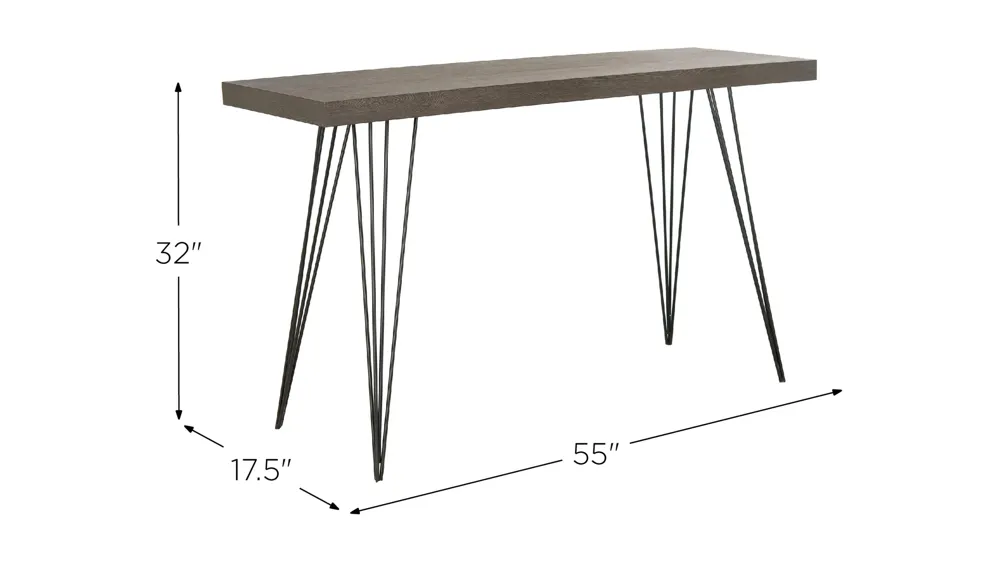 Athena Console Table Dimensions