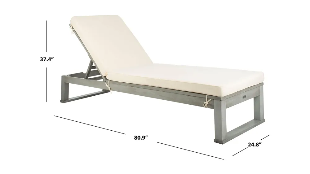Sebesi Outdoor Sunlounger Dimensions