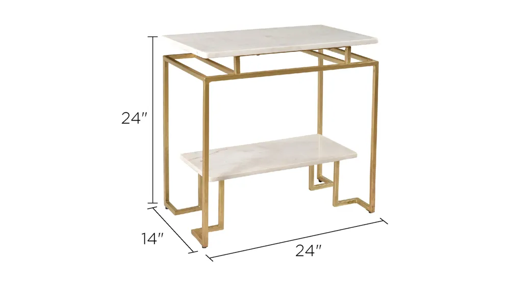 Winslow End Table Dimensions