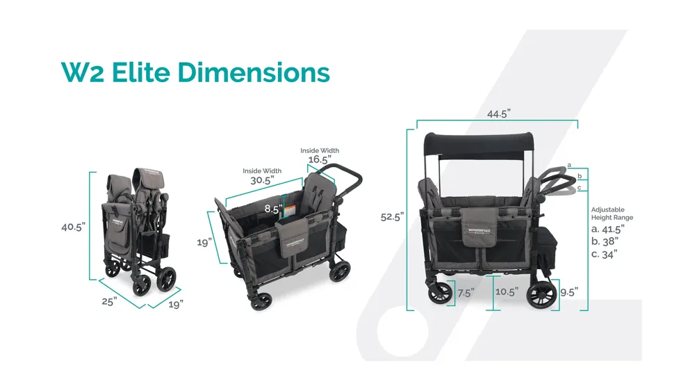 Elite Double Wagon Dimensions