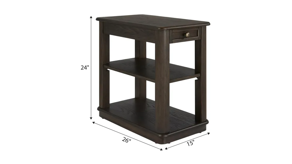 Falvey Chair Side Table Dimensions