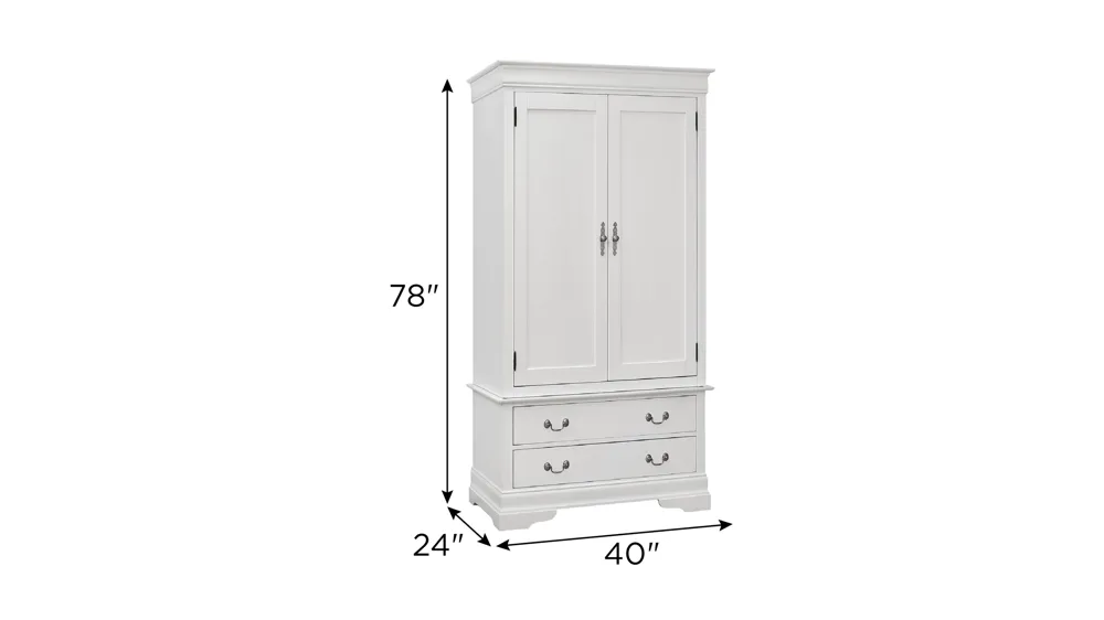 Rossie Armoire Dimensions