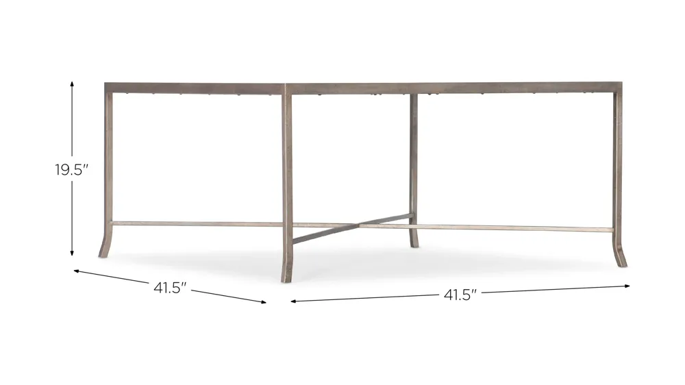 Alfresco Lapilli Carved Top Cocktail Table Dimensions