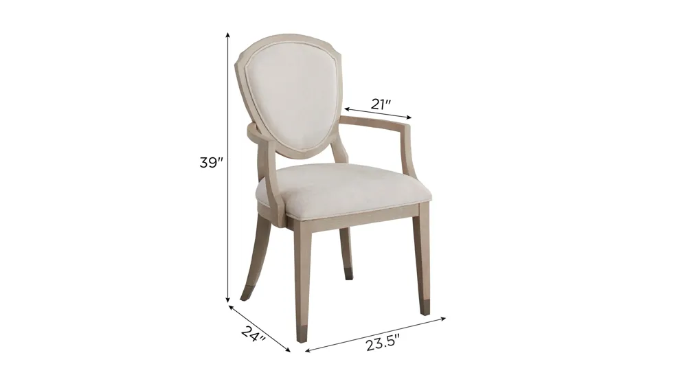 Francesca Arm Chair Dimensions