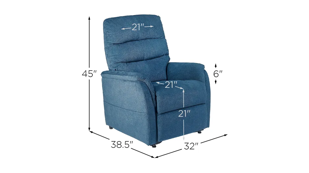 Explorer Destin Medium Recliners Dimensions