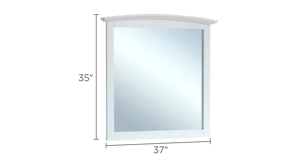 Hammond Bedroom Dresser Mirror Dimensions