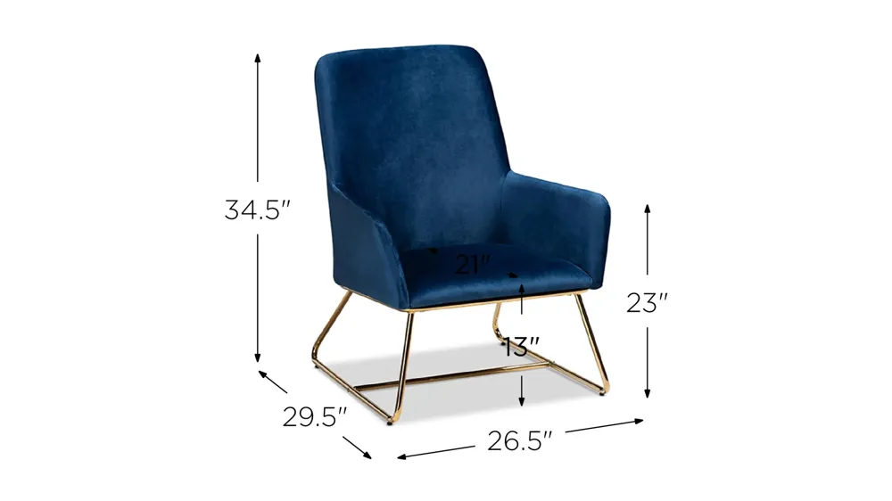 Sennet Armchair Dimensions