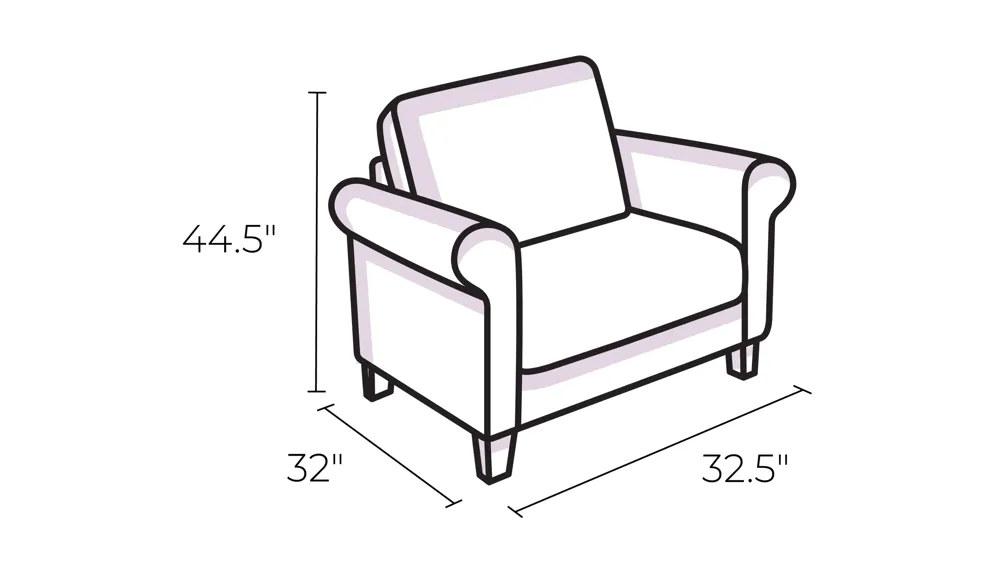 Lennart Lounge Chair Dimensions