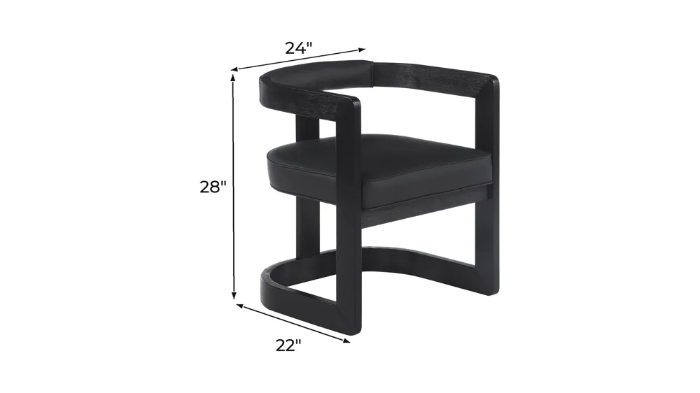 Manchester Dining Chair - Set of 2 Dimensions