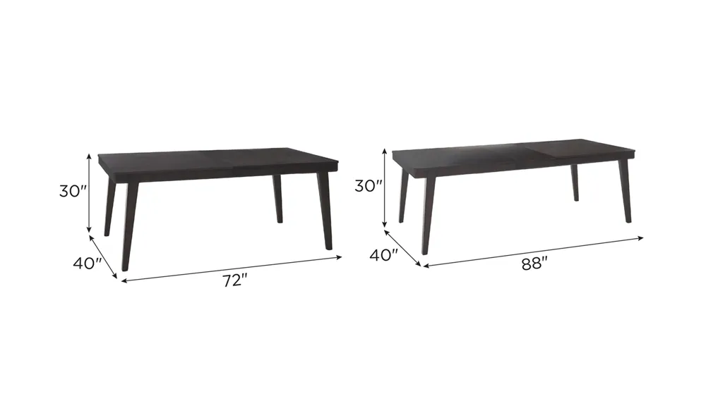 Alexander Dining Table Dimensions