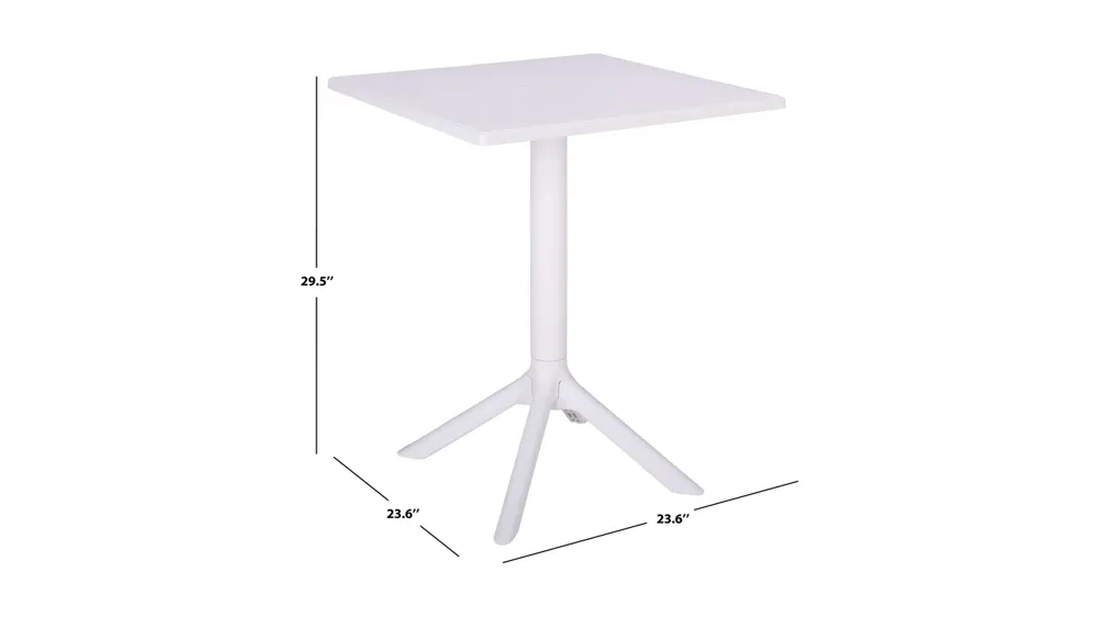 Stella Outdoor Square Bistro Table Dimensions