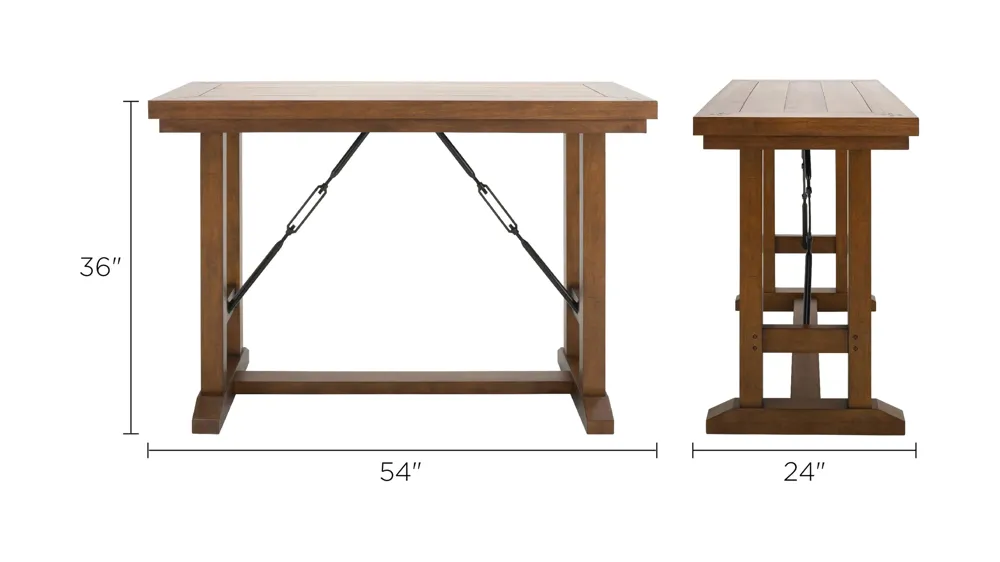 Fenwick Counter-Height Table Dimensions