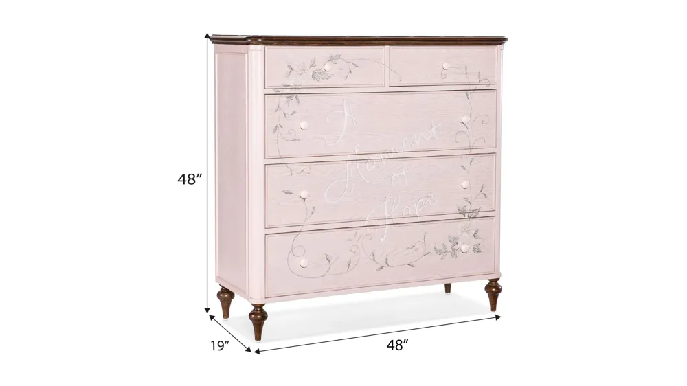 Komen Accent Chest Dimensions