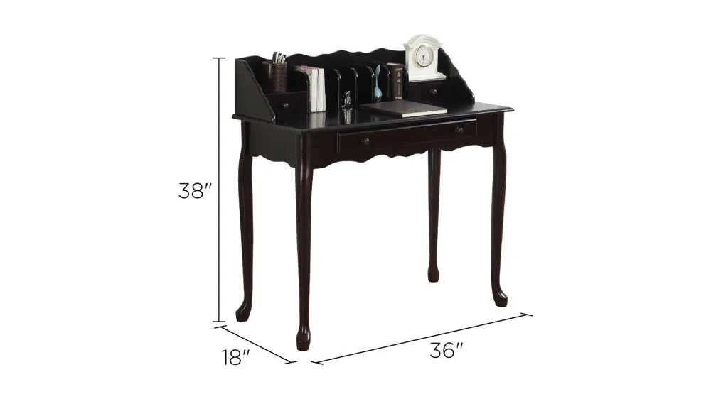 Esperance Secretary Writing Desk Dimensions